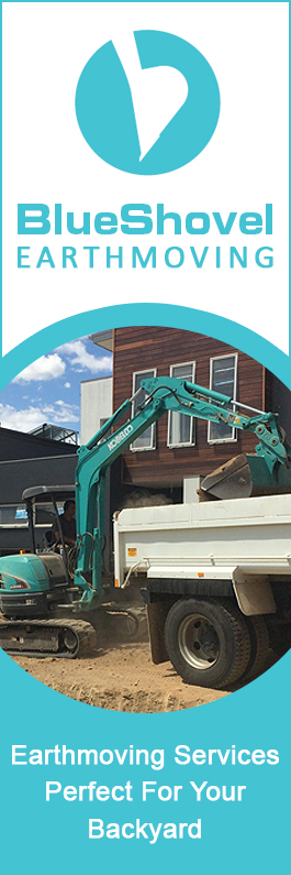 Blue Shovel Earthmoving