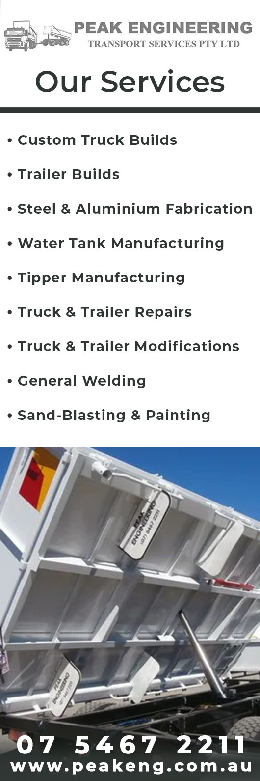 Peak Engineering Transport Services Pty Ltd