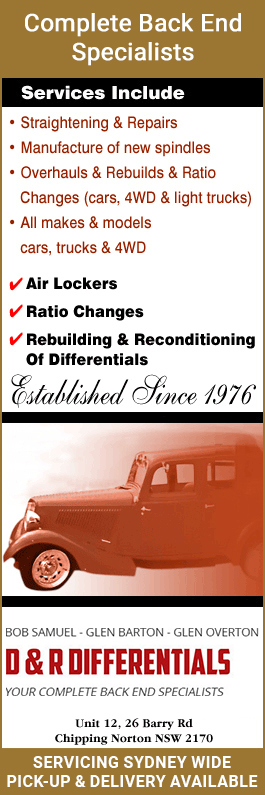 D & R Differentials Pty Ltd