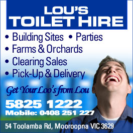 Lou's Toilet Hire
