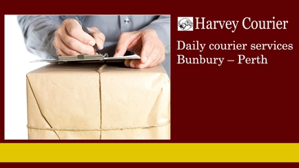 Harvey Courier Service Hero Image