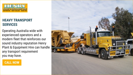 Henry Plant & Equipment Hire Hero Image