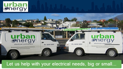 Urban Energy Electrical Contractors Hero Image