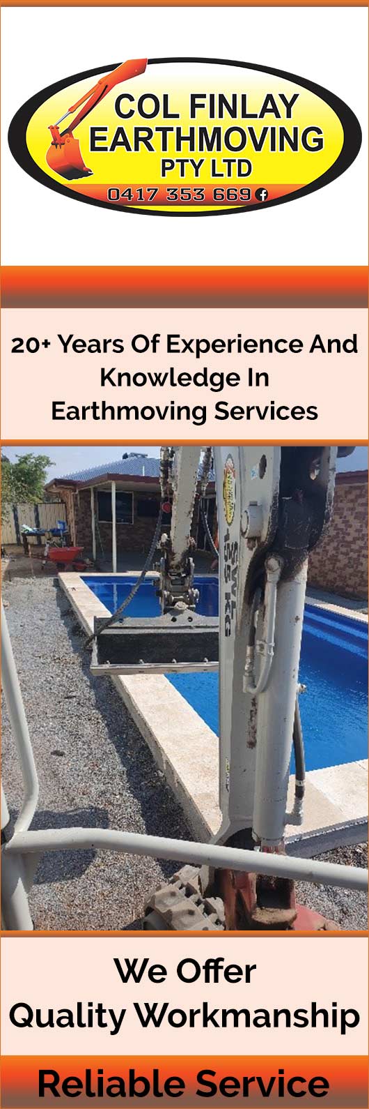 Col Finlay Earthmoving and Landscaping  PtyLtd