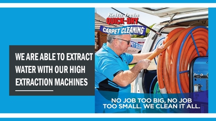 Keith Irvin Quick-Dry Carpet Cleaning Hero Image