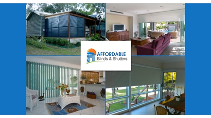 Affordable Blinds & Shutters Hero Image