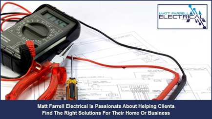 Matt Farrell Electrical Pty Ltd Hero Image