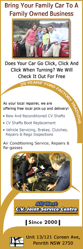 All West C V Joints Service Centre