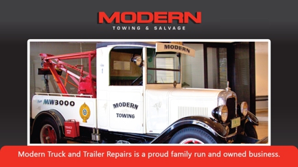 Modern Towing & Salvage Hero Image
