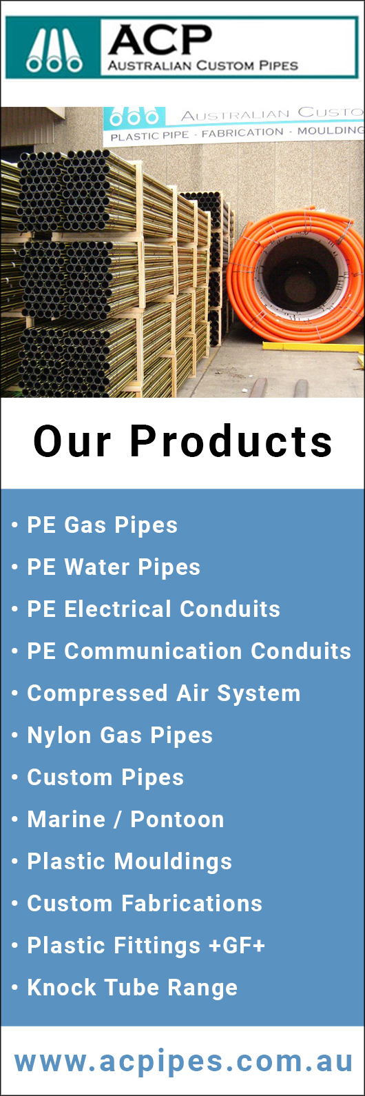 ACP Australian Custom Pipes Pty Ltd
