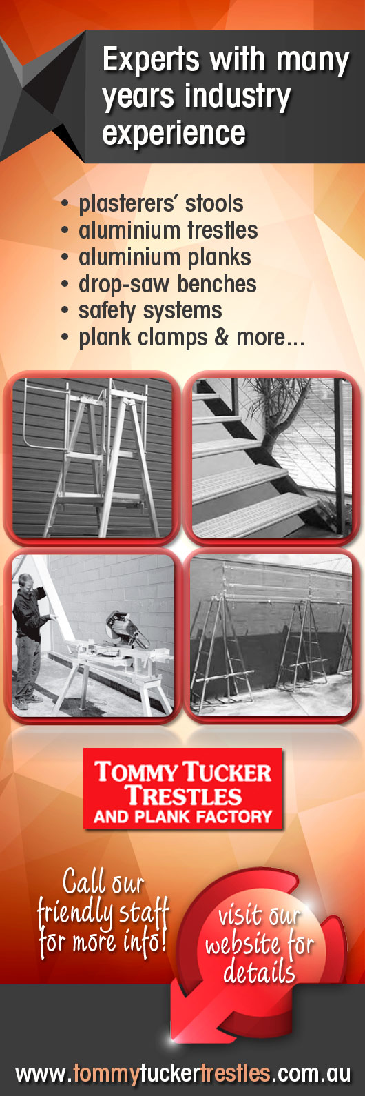 Tommy Tucker Trestles & Plank Factory