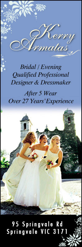 Kerry Armatas Designer Dressmaker