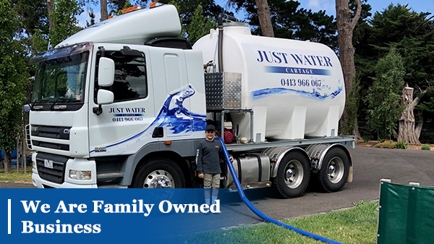 Just Water Cartage Hero Image