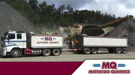 Matthews K & RJ Quarries Pty Ltd Hero Image