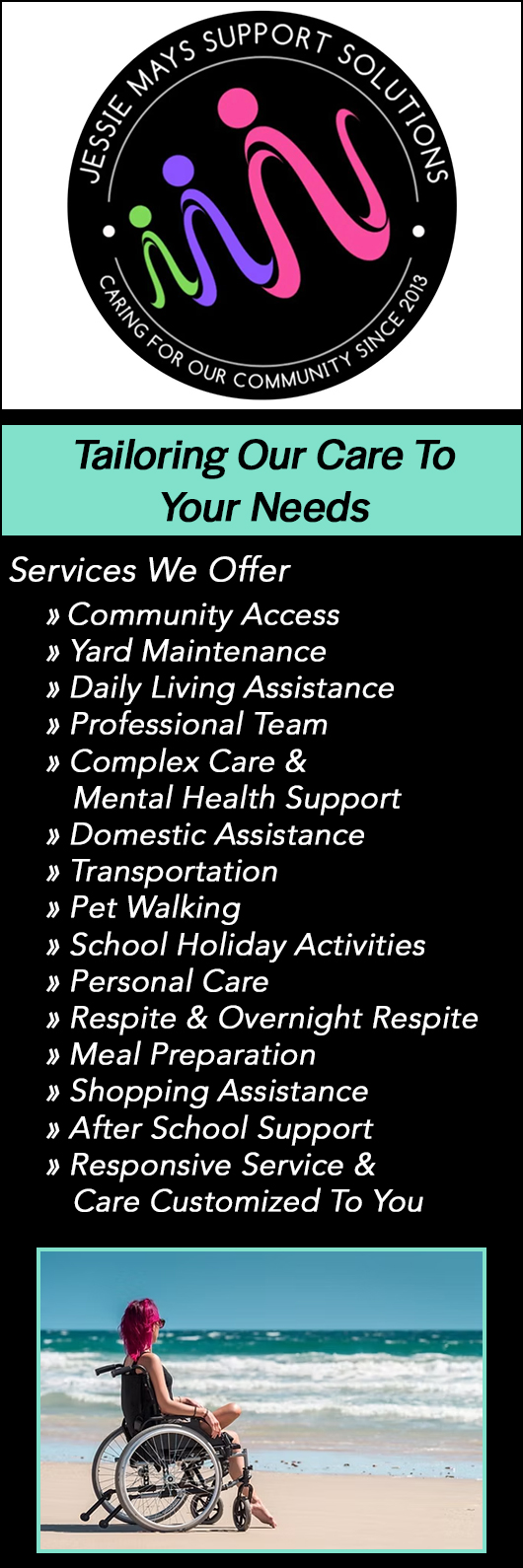 Jessie May's Support Solutions