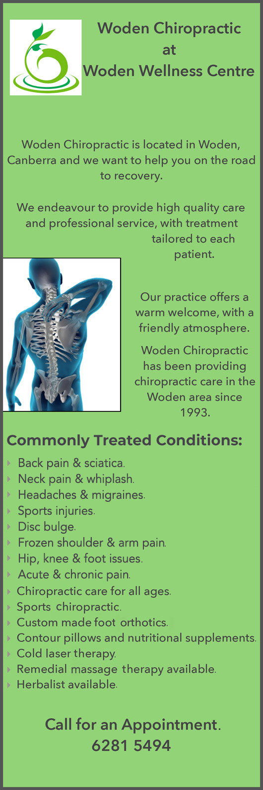 Woden Wellness Centre