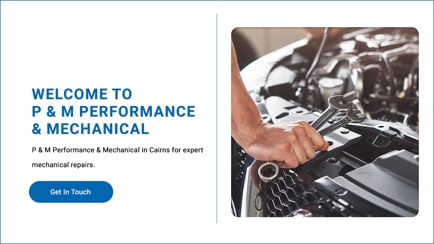 P & M Performance & Mechanical Hero Image