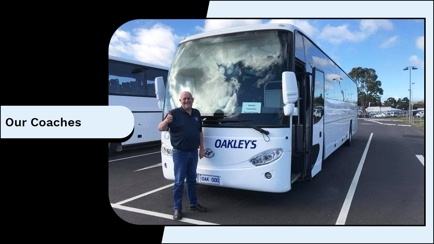 Oakley's Coaches Hero Image
