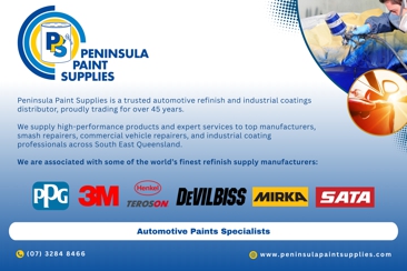 Peninsula Paint Supplies Hero Image