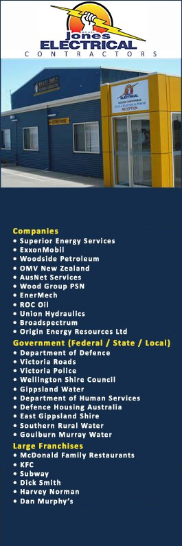 W R and E L Jones Electrical Contractors Pty Ltd