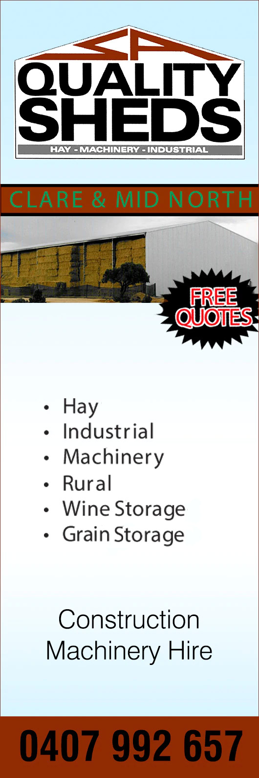 SA Quality Sheds