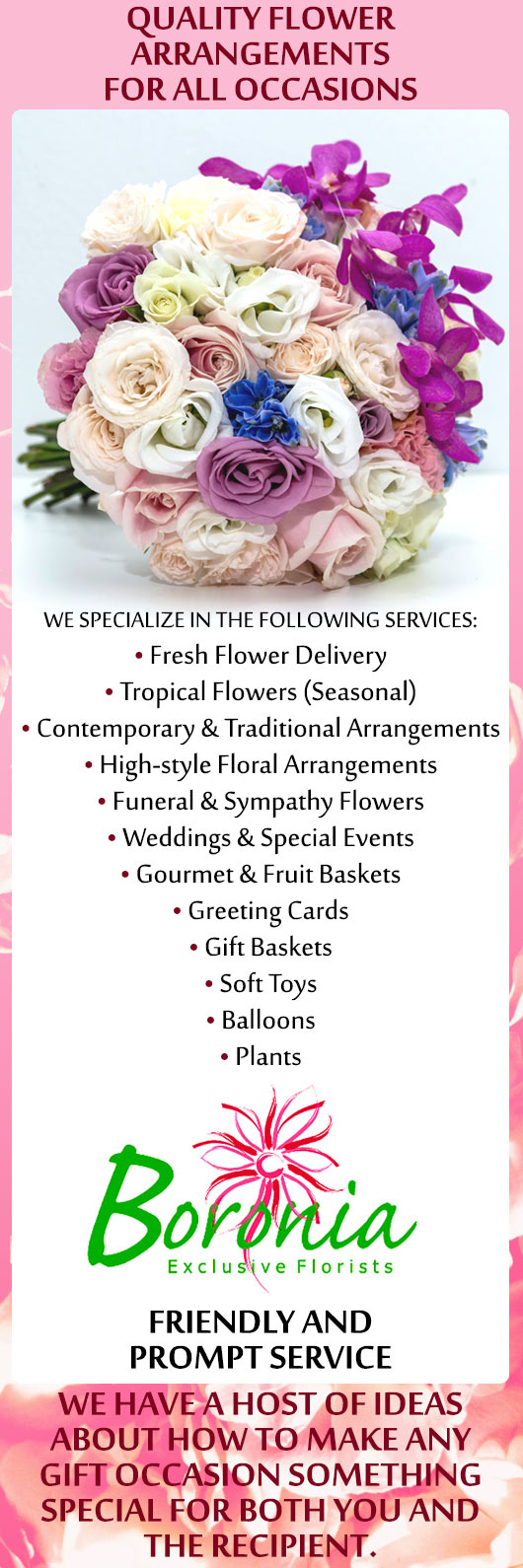 Boronia Exclusive Florists