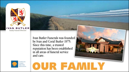 Ivan Butler Family Funeral Directors Hero Image