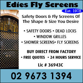 Edies Fly Screens