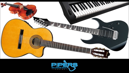 Pipers Wollongong Music Centre Hero Image