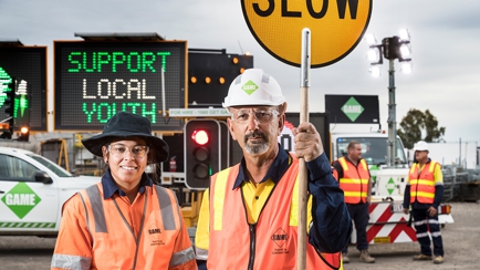 GAME Traffic & Contracting Hero Image