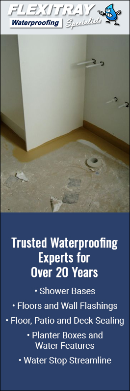 Flexitray Waterproofing Specialists