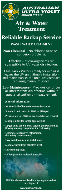 Australian Ultra Violet Services Pty Ltd