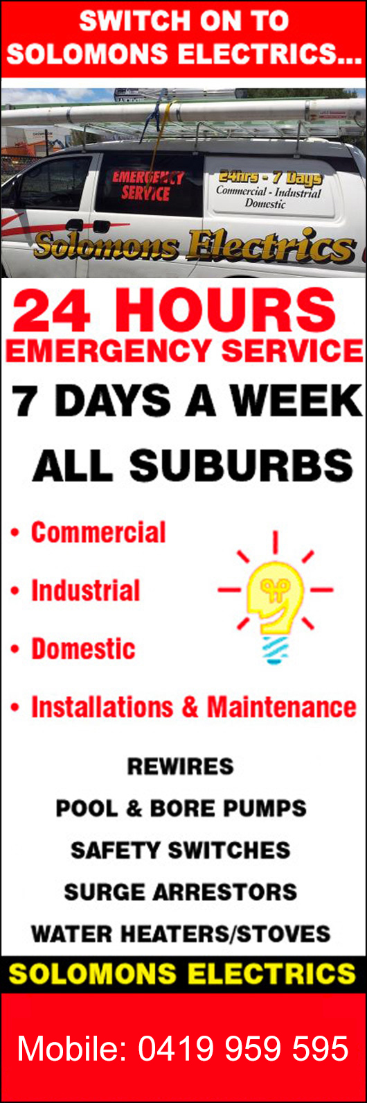 Solomons Electrics