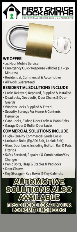 First Choice Locksmiths