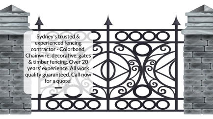 Gateway Fencing Pty Ltd Hero Image