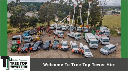 Tree Top Tower Hire Hero Image