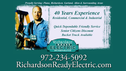Richardson Ready Electric - Electricians