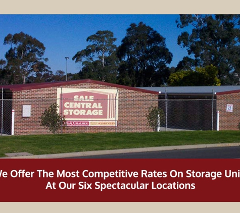 Sale Central Storage - Sale, VIC. We Offer The Most Competitive Rates On Storage Units At Our Six Spectacular Locations