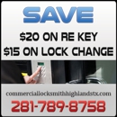 Commercial Locksmith Highlands TX - Locks & Locksmiths