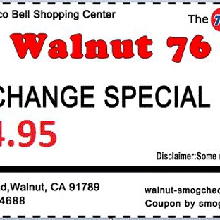 Walnut 76 Smog Check - Walnut, CA