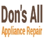 Don's All Appliance Repair