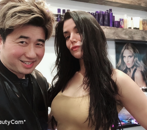 Episode Salon & Spa - San Francisco, CA. Sexy Hair from Sexy Sara Miri just finish hair service @ Episode Salon.
