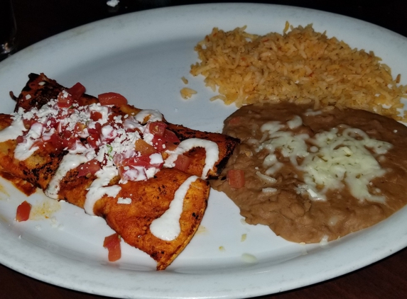 Pancho Villas Fresh Grill & Tequila - San Bernardino, CA. Viva Villa Adult Enchilada Plate
