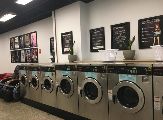Soap Bar Launderette - Hawthorn, VIC. A pleasant and clean place to wash our clothes