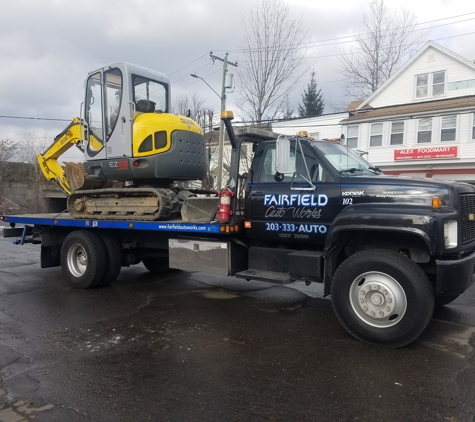 Fairfield Auto Works - Bridgeport, CT. Equipment moves