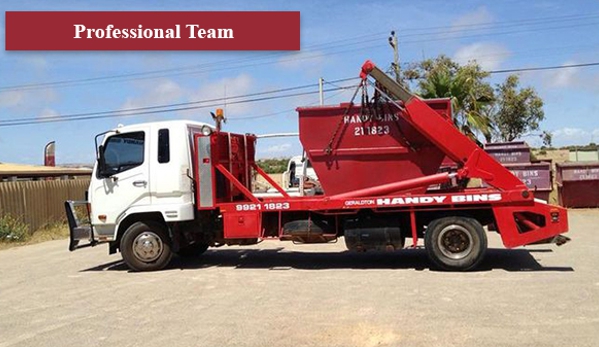 Geraldton Handy Bins - Webberton, WA. Professional Team