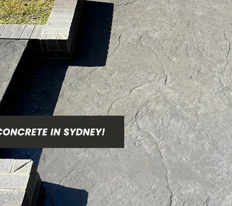 Concrete Works Sydney - Randwick, NSW. STAMPED CONCRETE IN SYDNEY!