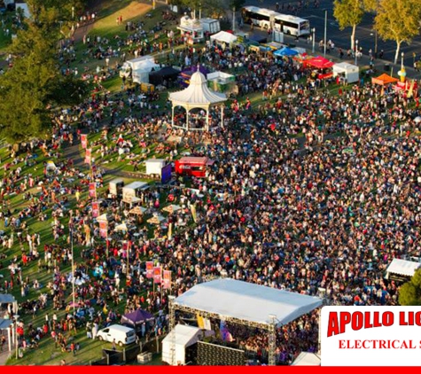 Apollo Lighting Service - Hindmarsh, SA. Festival Power Supply