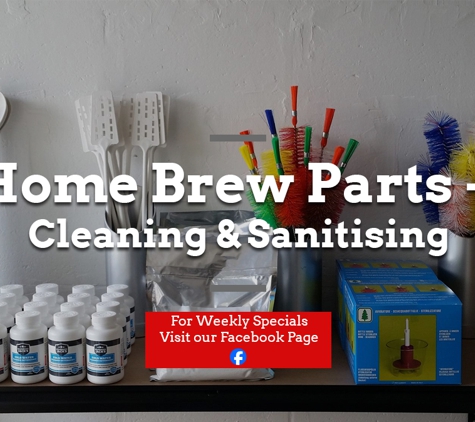 Home Brew HQ - Mornington, TAS. Home Brew Parts – Cleaning & Sanitising