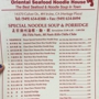 Oriental Seafood Noodle House